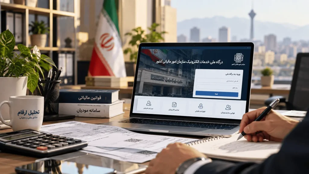 ثبت نام سامانه مودیان
